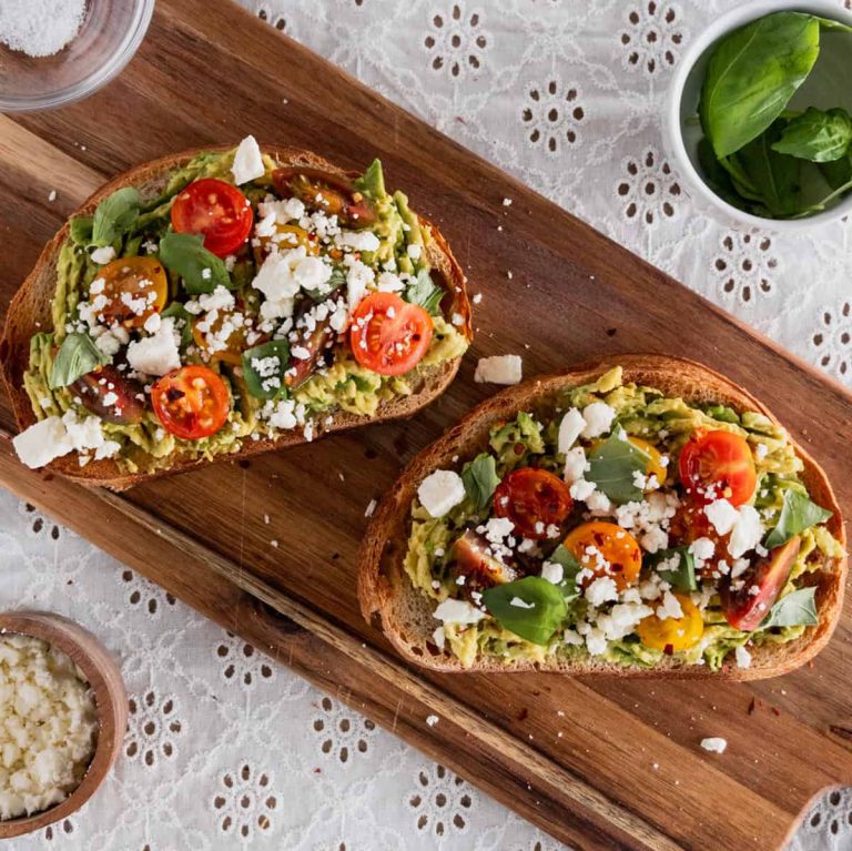 Toast With Condiments