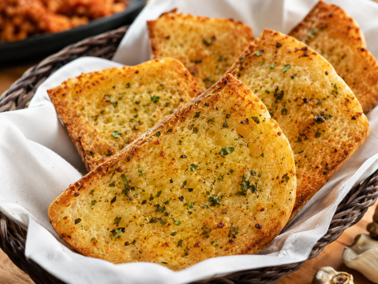 Garlic Cheese Pizzette